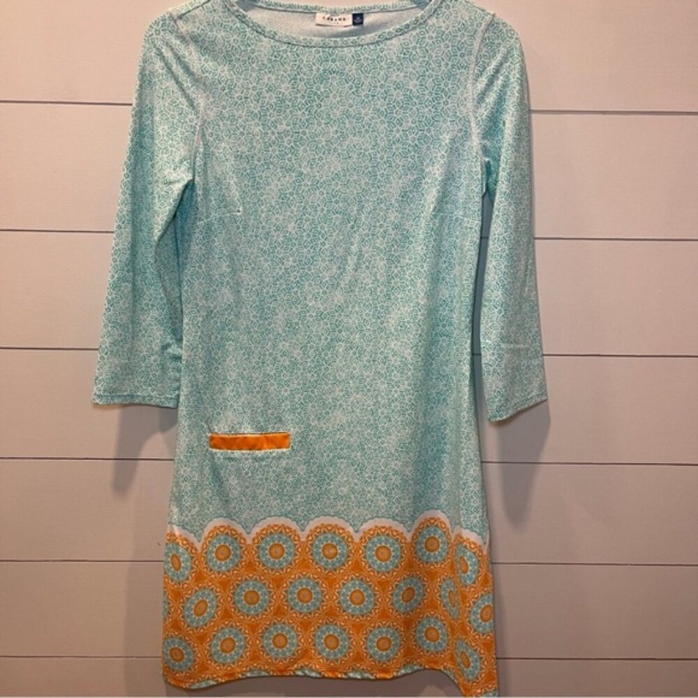 Cabana Life UPF 50 Shift Dress Womens Size XS